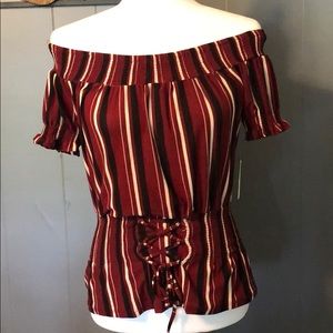 Off the shoulder top